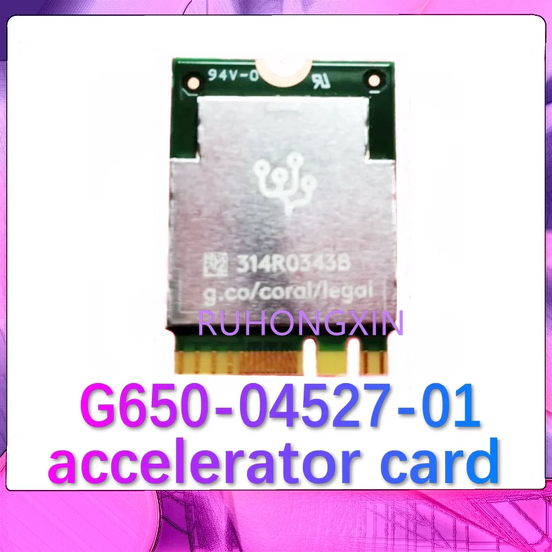 G650-04527-01 Coral M.2 Accelerator A+E Key Google Edge accelerator card