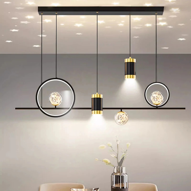 Lâmpadas LED Teto Interior, Luzes Pingente De Teto, Iluminação Interior, Lustre Moderno, Decoração Do Quarto, Sala De Jantar