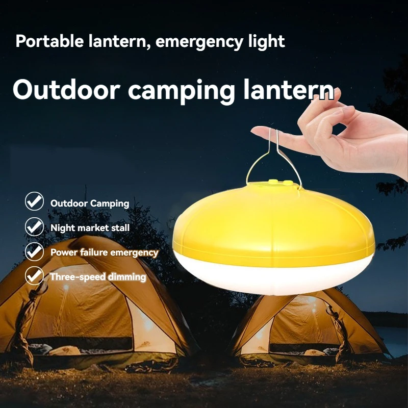 

60W/120W/300W Rechargeable LED Lamp Bulb for Camping, Fishing, and Emergency Lighting - Portable and Long-lasting Light Source