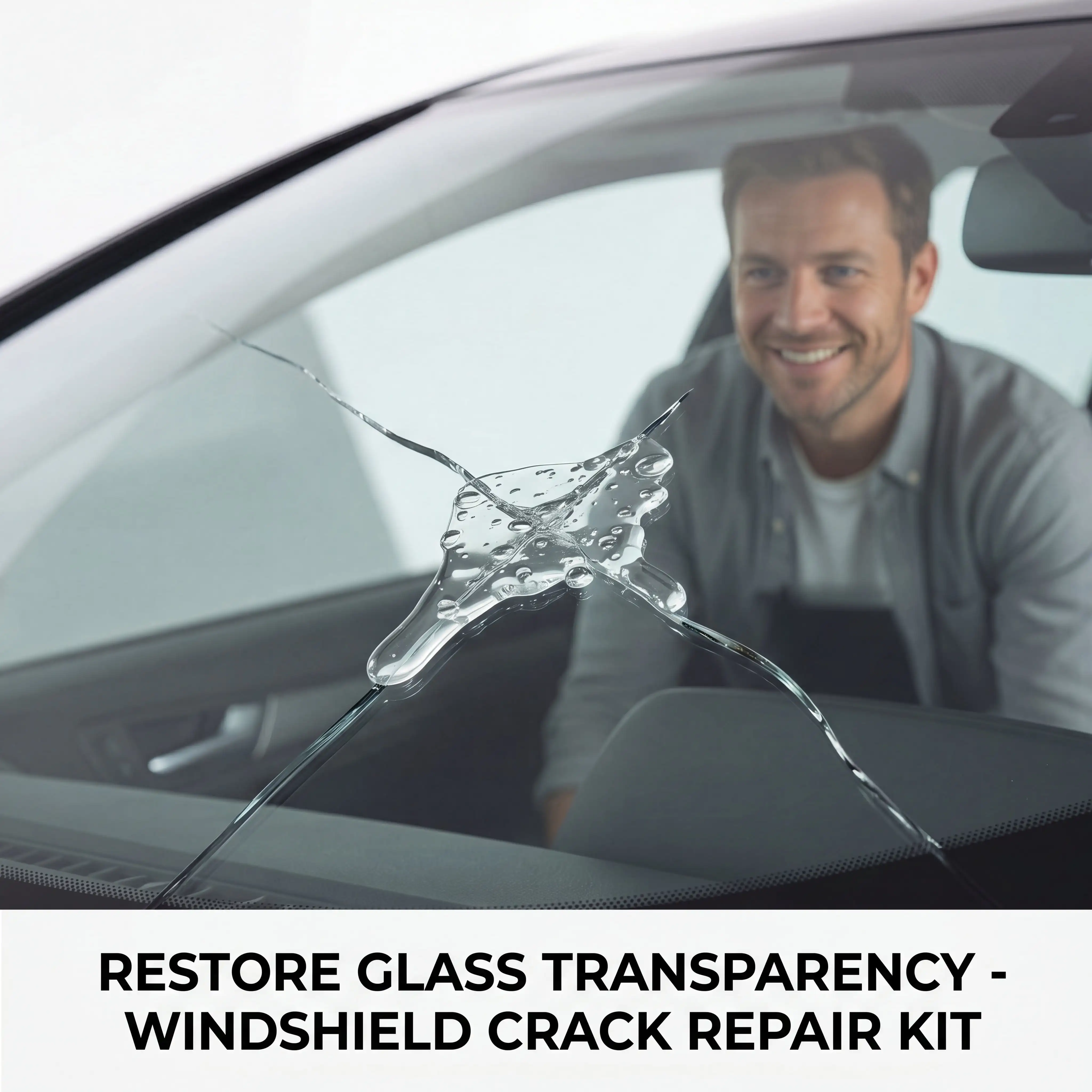 Windshield Repair Liquid Set Auto Glass Crack Filler Clear Vision Windscreen Maintenance DIY Repair Tool Kit Car Accessories