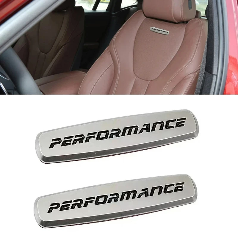 3D Metal Car Seat Sticker Decals For BMW M Performance E34 E30 E60 E39 E36 E46 E90 E91 E92 F10 F20 F30 X1 X3 X4 X5 X6 X7 M3 M5