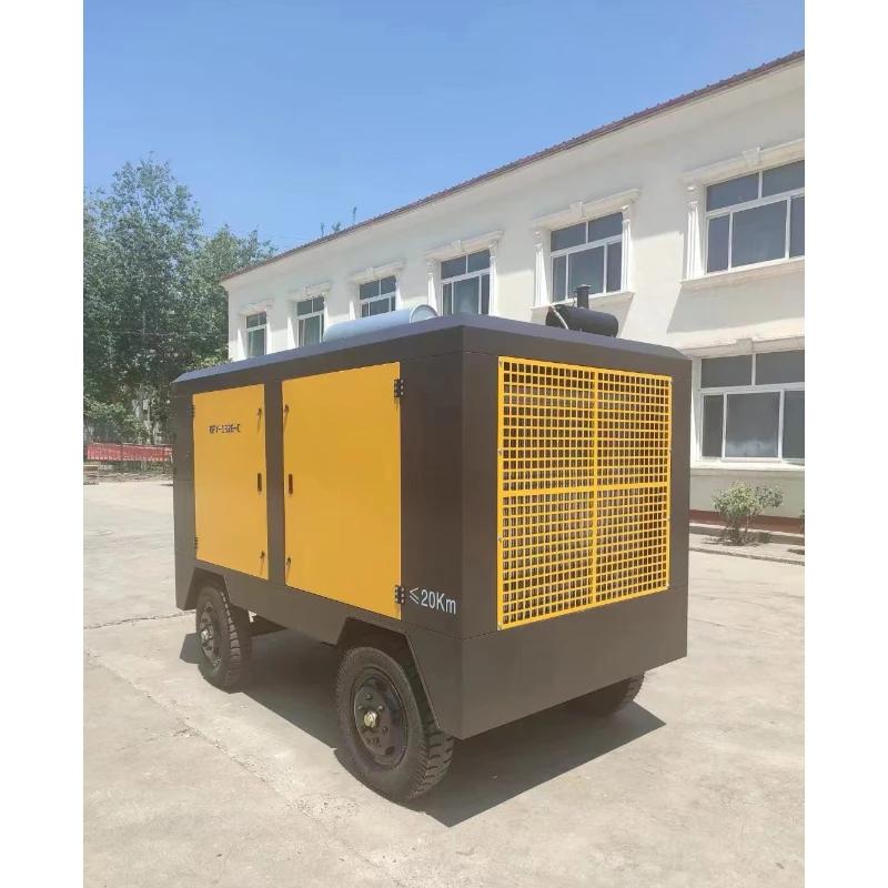 

Винтовой воздушный компрессор Портативный воздушный компрессор Воздушный компрессор 100-литровый портативный для геологических исследований Бурение