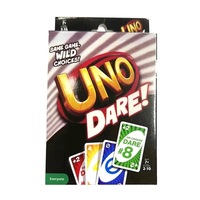 UNO Dare card game, suitable for families and parties, with 3 different categories of challenges and silly challenges