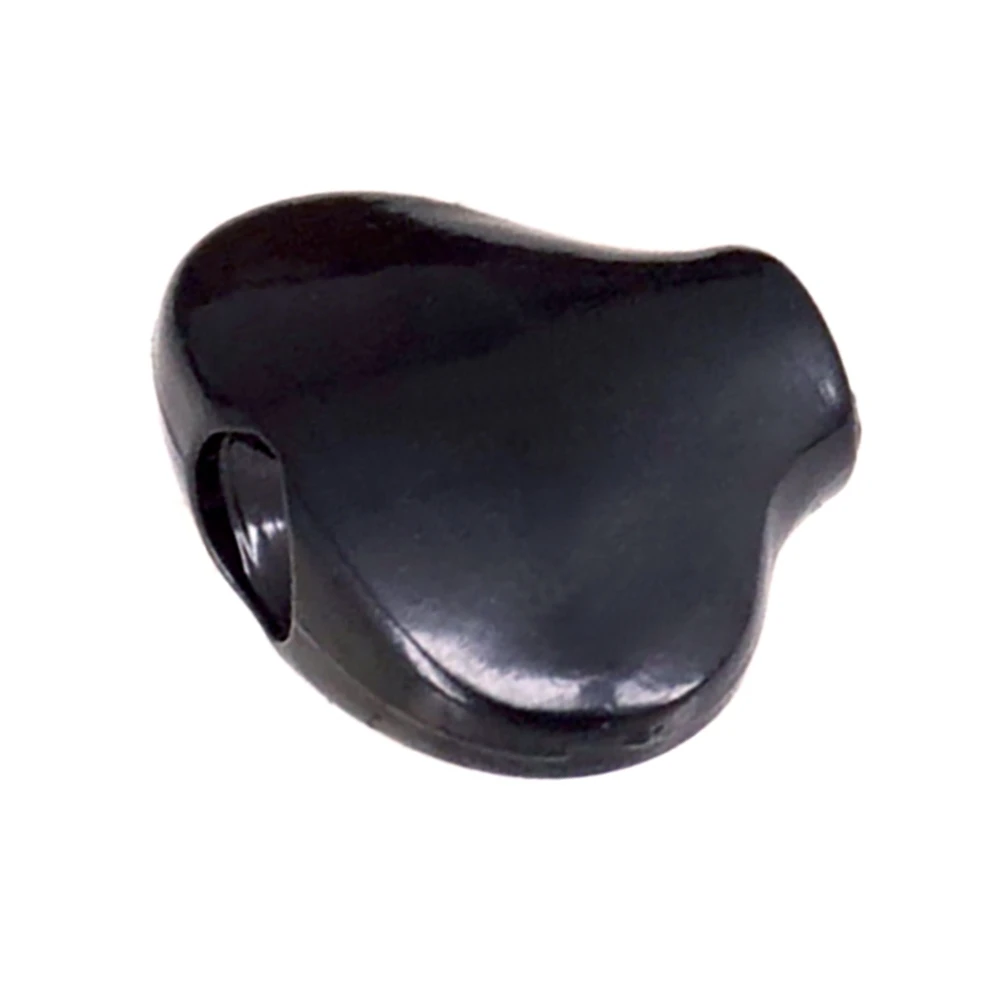 Práctico 6 uds clavijas de afinación de guitarra eléctrica de aleación de Zinc afinadores de tapa botones de repuesto de cabezal de máquina perillas accesorios de guitarra, negro
