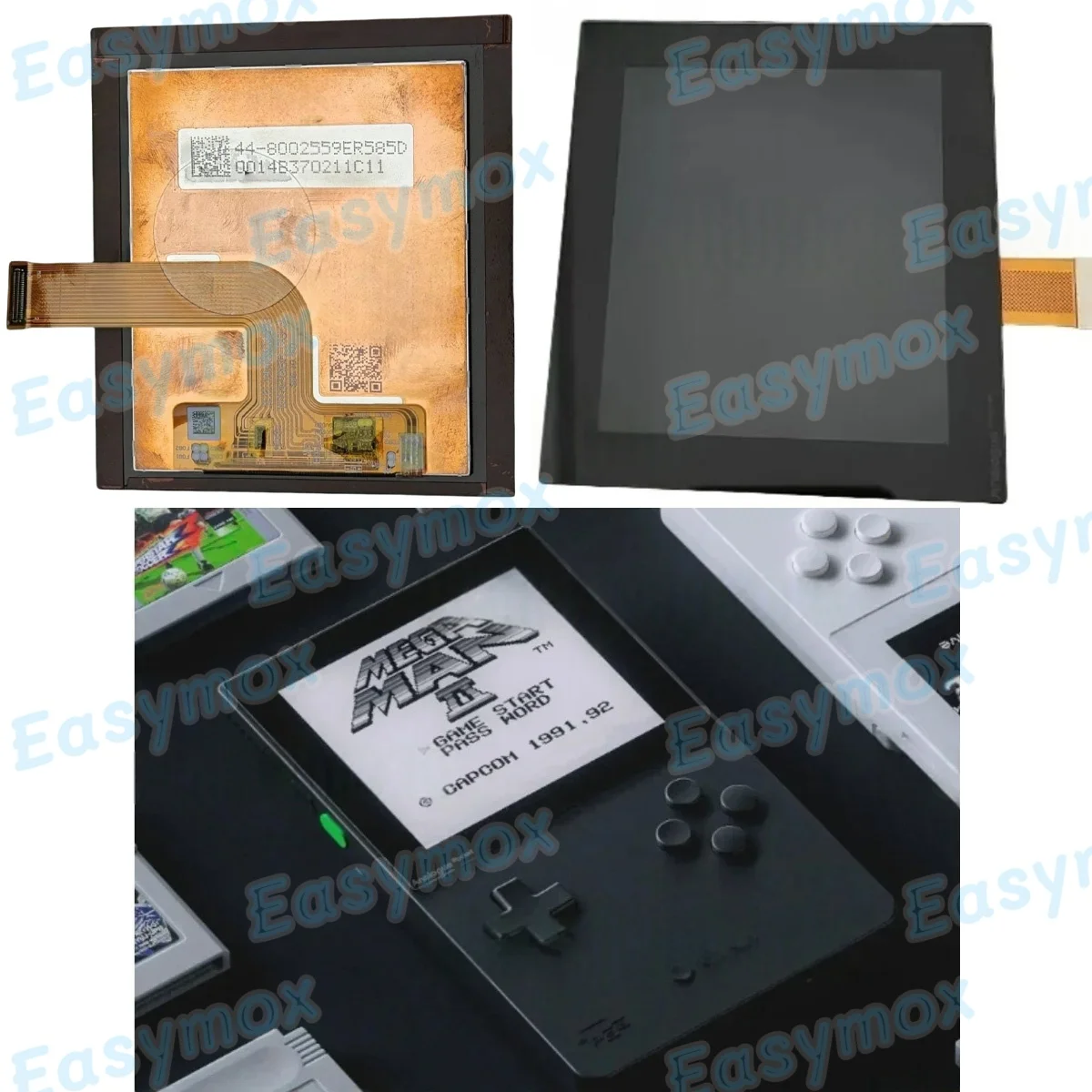 

3.5 Inch Screen OEM Replacement Compatible LCD for Black Analogue Pocket Video Game System Repair Parts