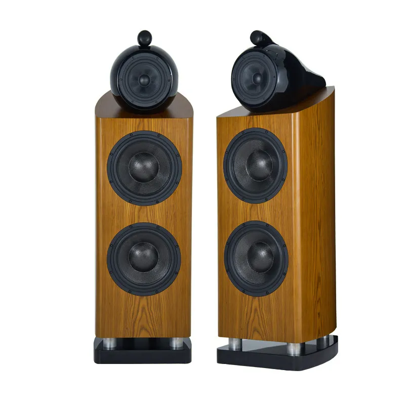 2026 Aijia Audio FA12 Dual 10-inch High-Fidelity Floorstanding Speaker, Nautilus Three-Way Component Speaker