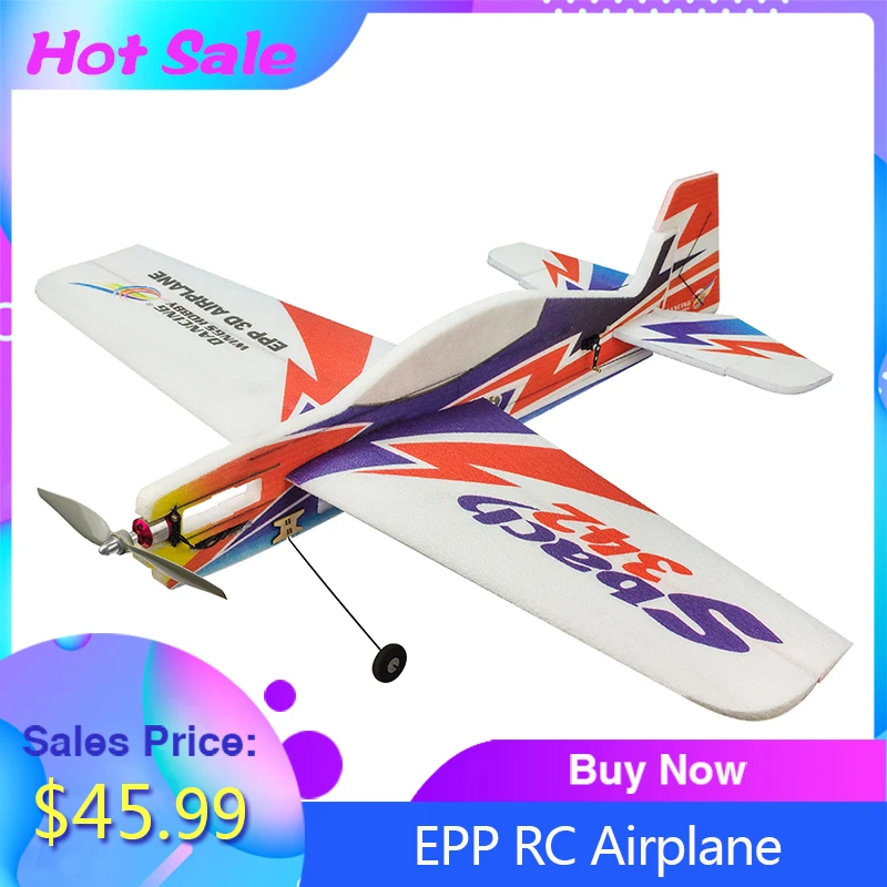 1000mm 2216 920KV Wingspan EPP RC Airplane Model Electric Powered SBACH342 RC Aircraft DIY Flying Model E1804 Toys for children