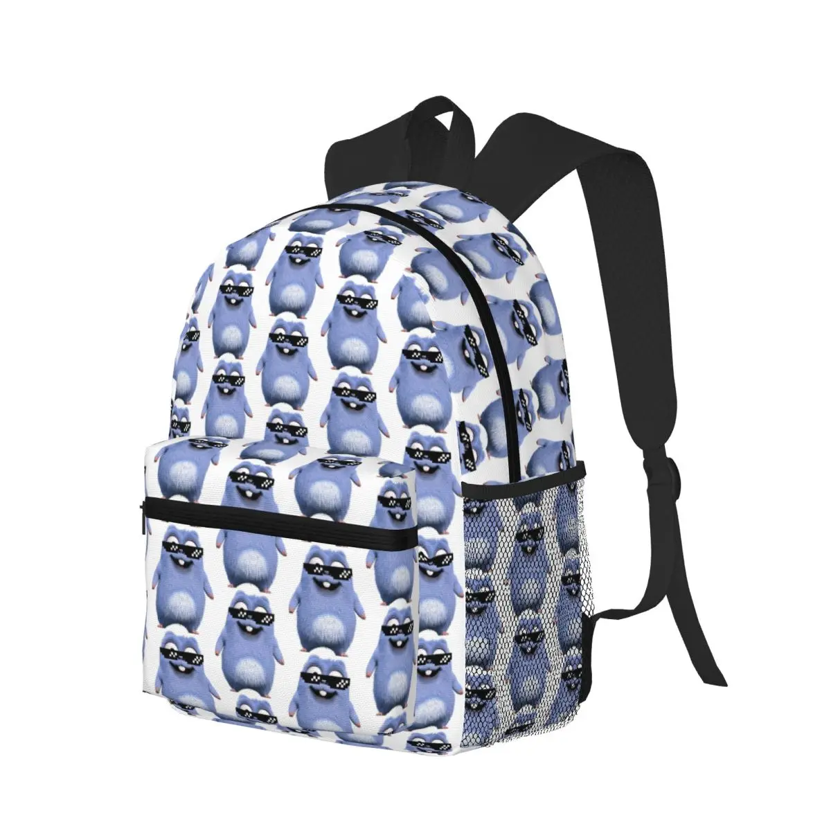 Animation Grizzy And The Lemmings Cartoon Anime Student Backpack School Bag Hiking Travel Daypack Bookbag Shoulder Bags