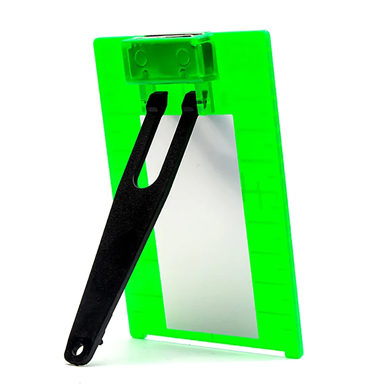 Plastic Lase Target Card Plate For Green Red Lase Level For Line Lasers Reflective Magnetic Plate Laser Target