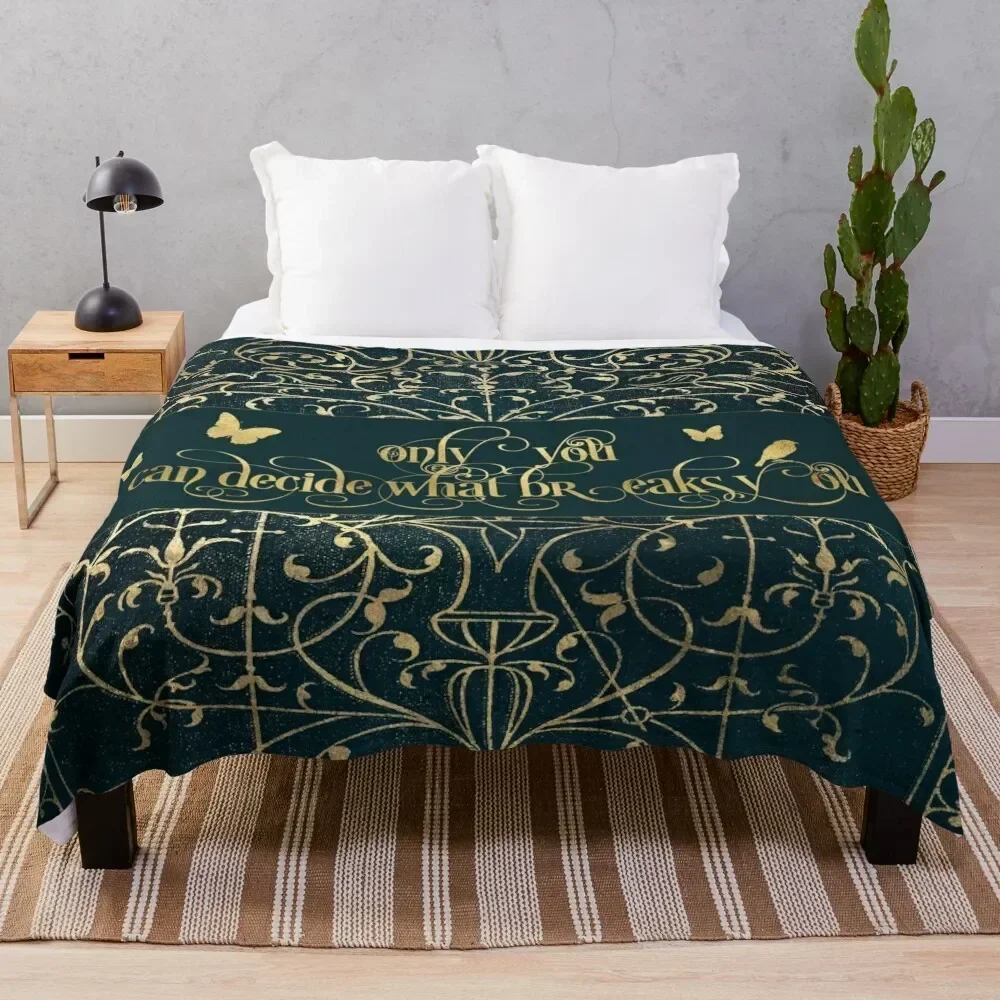 

A Court Of Thorns And Roses Throw Blanket Thermal Flannel Fabric Blankets