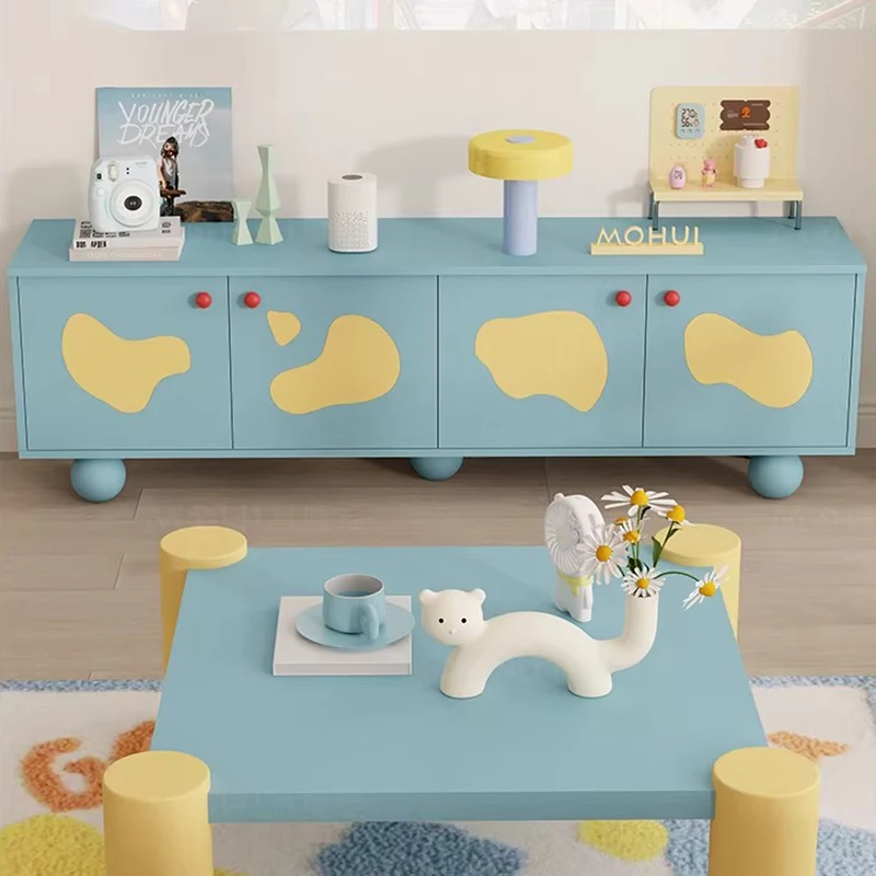 modern simple Cute style glamour tv cabinet Storage Nordic Delicacy TV Stands Premium mobiletto per tv Living Room Furniture