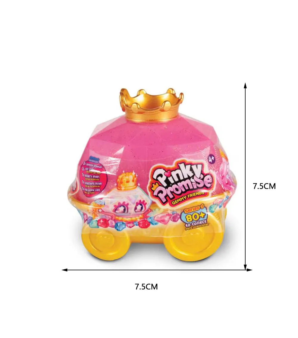 Pinky Promise Surprise Blind box toys Royal Carriage crown Hobbies Action Figures Holiday Gifts for Blind Box Toy - view 2