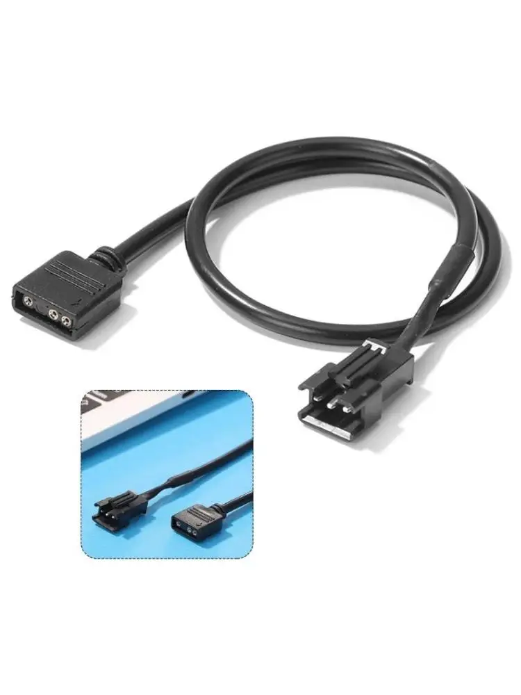 Motherboard RGB Adapter Conversion Cable RGB Led Strip Light for PC Computer LED Light Strip Line 5V 3Pin/12V 4Pin