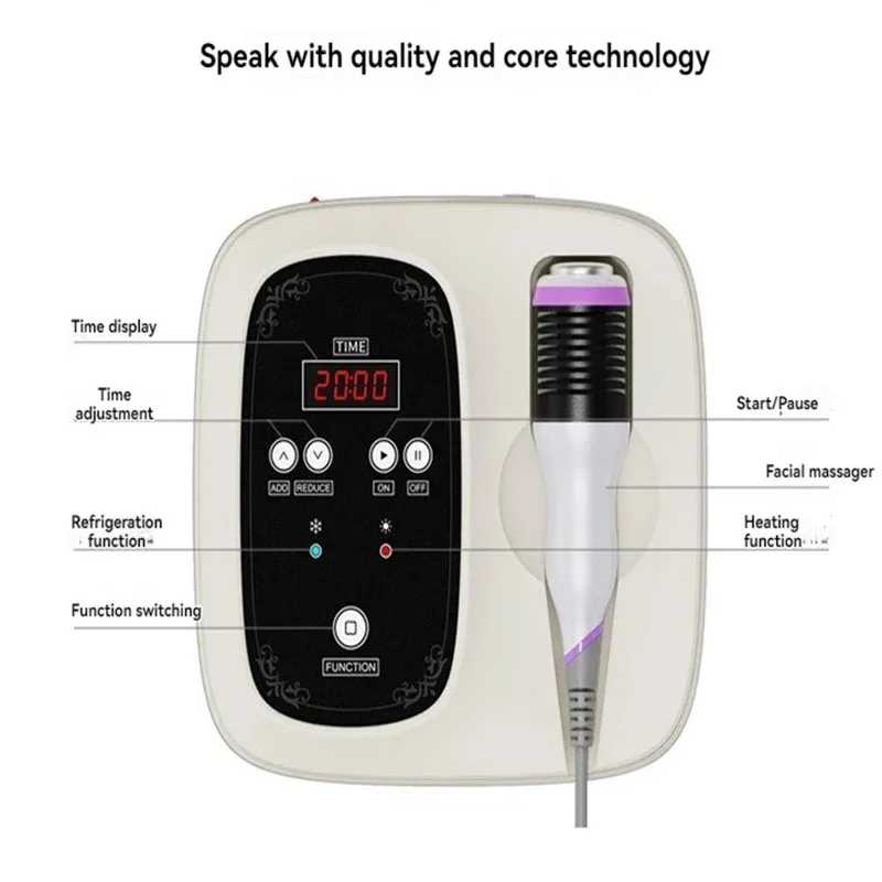 

2025 Hot Cold Hammer Skin Lifting Tighten Rejuvenation Machine Facial Massager Slimming Beauty Device Health Care SPA