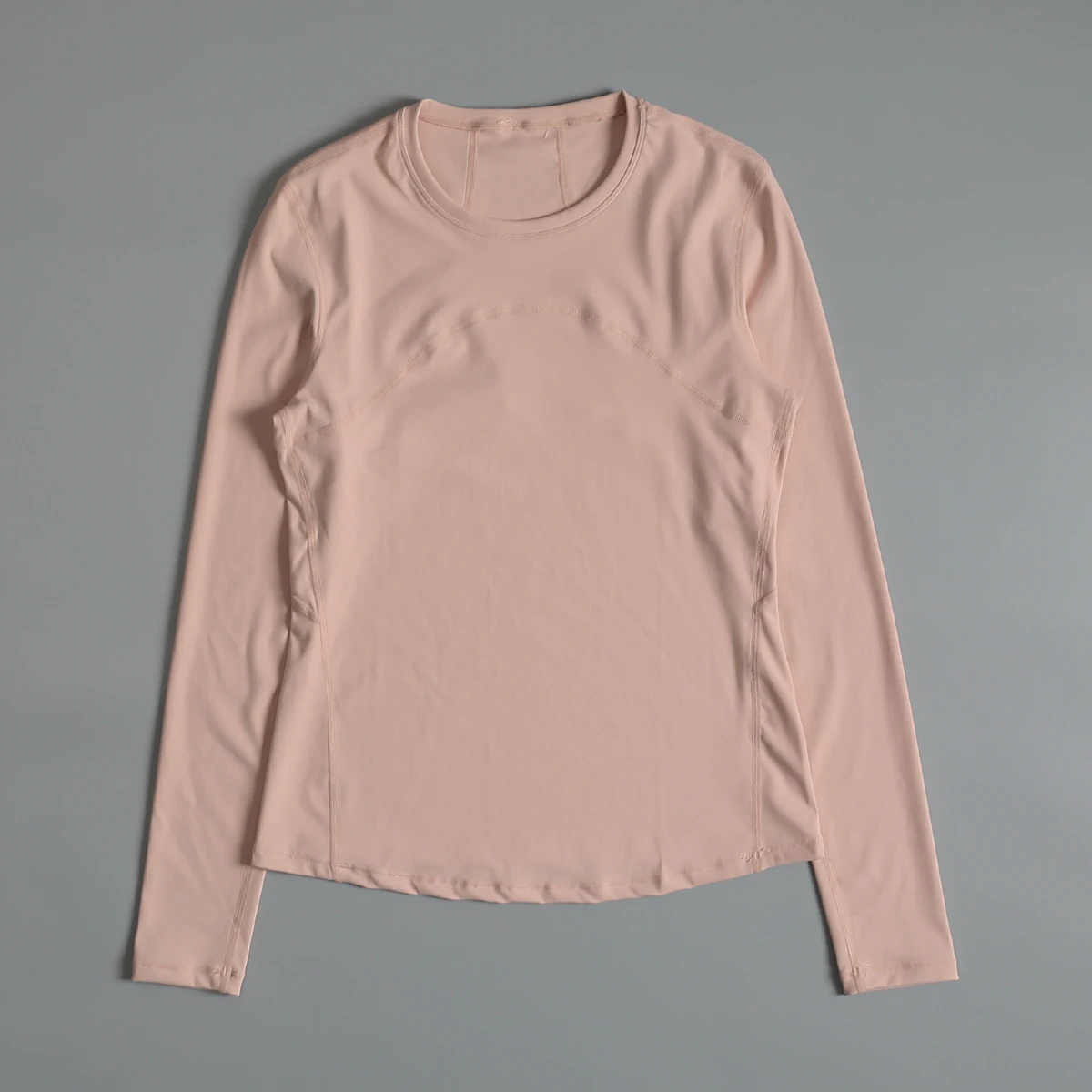 

Slim yoga clothing long-sleeved women's quick-drying slimming Pilates training fitness top running elastic sports T-shirt autumn