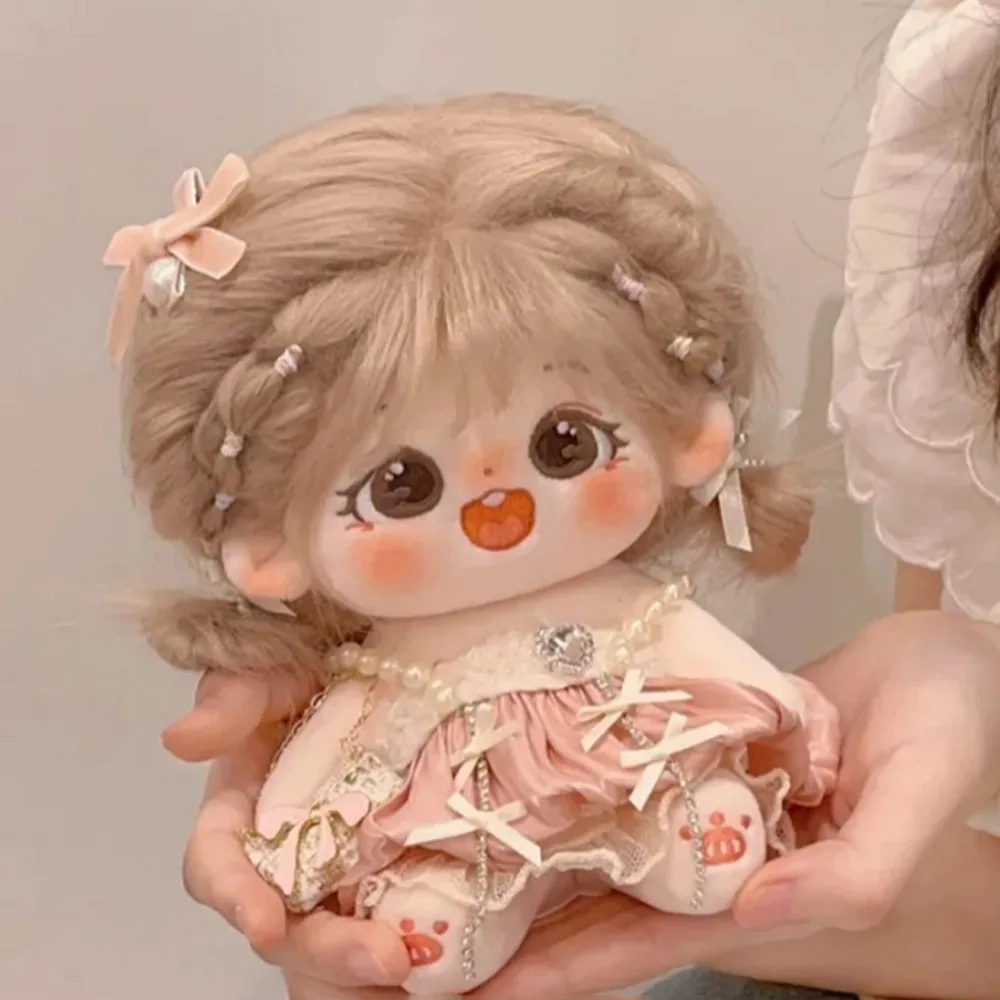 

1 set Lolita Dress 20cm Cotton Doll Clothes Skirt Stylish Cotton Doll's Clothes Outfit Mini No Attribute Doll Clothes