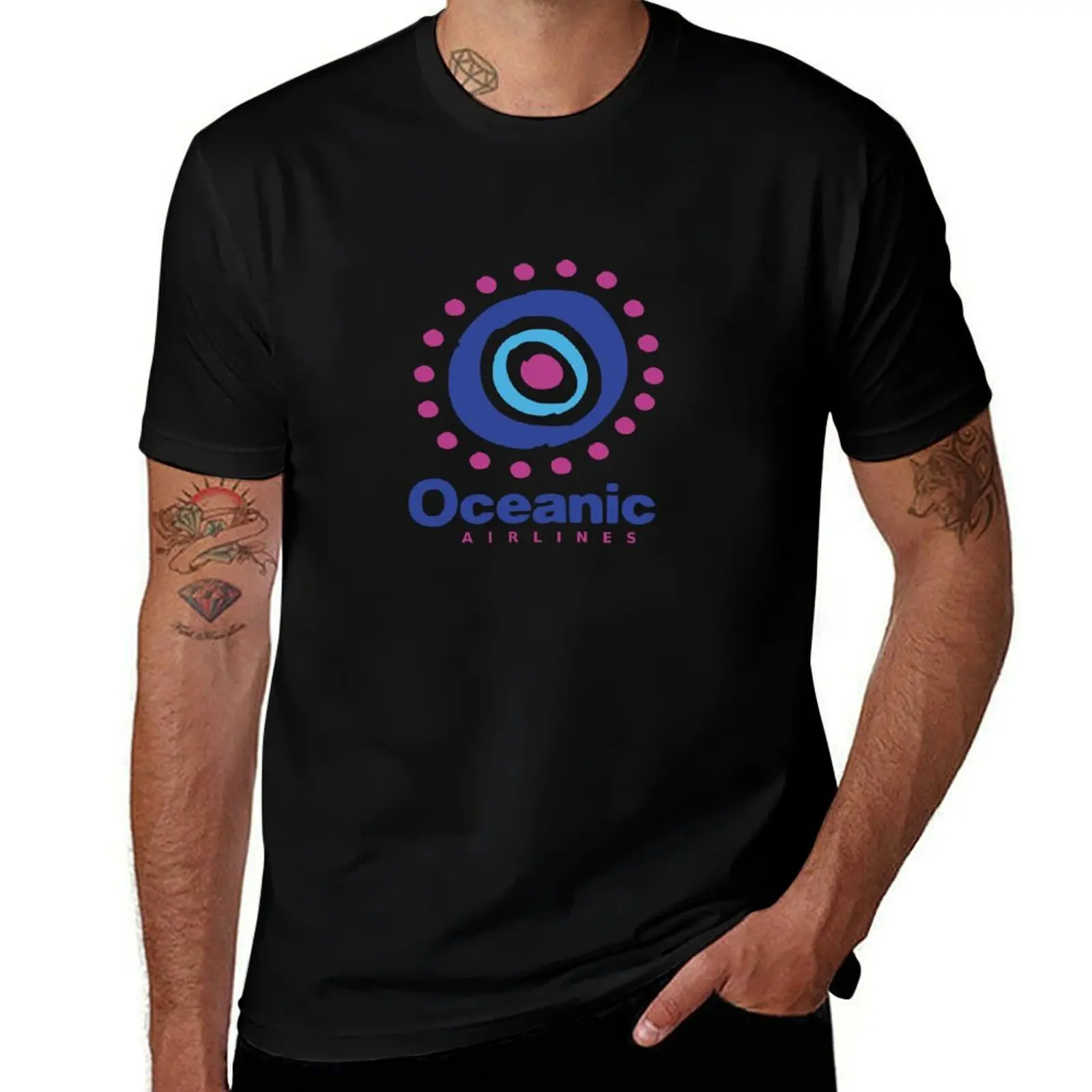 

Oceanic Airlines 815 T-Shirt luxury designer football t shirt vintage clothes boys animal print mens t shirts top quality