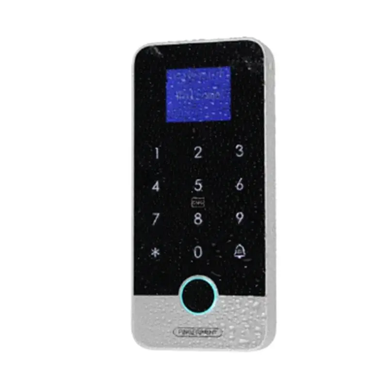 ABZZ-Bluetooth Tuya Keypad APP Smart Fingerprint Keypad Touch IP65 Waterproof 13.56Mhz Door Opener (S300X)