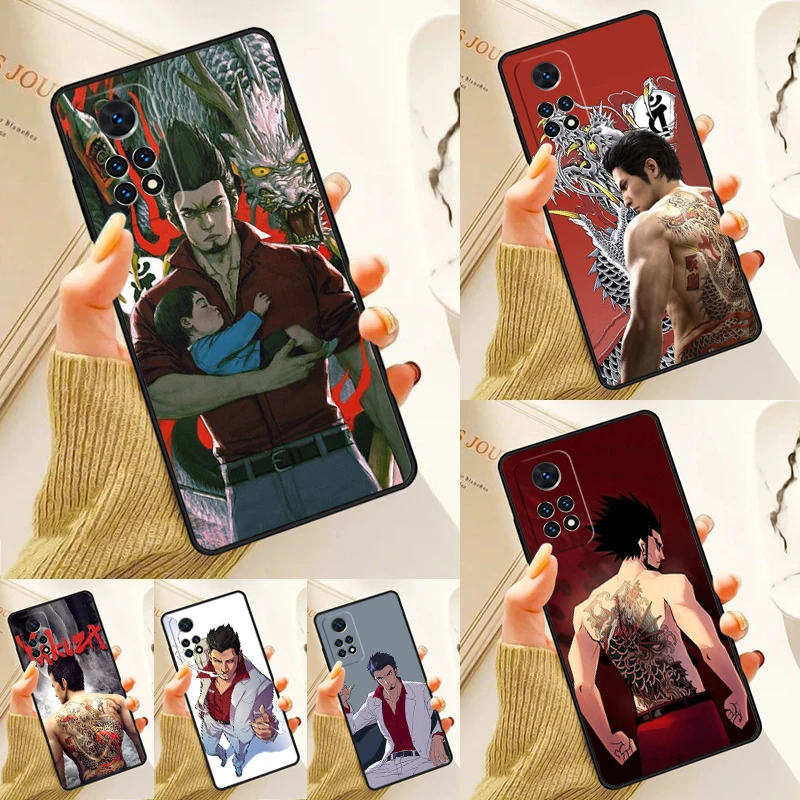 

Игровой чехол Yakuza 0 для Samsung Galaxy S24 Plus S23 S20 S21FE Lite S22 Ultra Note 20 S8 S9 S10 Phone Coque