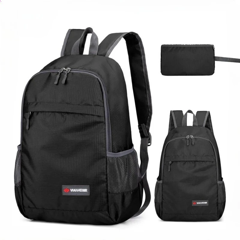 حقيبة سفر نسائية خفيفة الوزن وقابلة للطي لتسلق الجبال للرجال والرياضات الخارجية والجري Daypack حقيبة تنظيم للتخييم والمشي لمسافات طويلة على ظهره #6