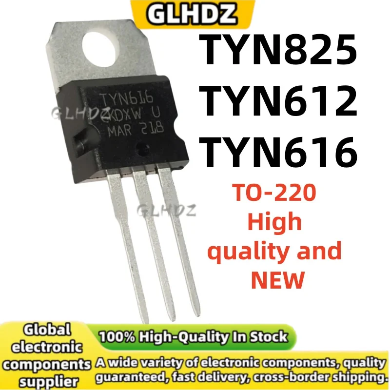 10PCS-30PCS/LOT TYN612 TYN616 TYN825 TYN**612 616 825 TO-220 spot goods