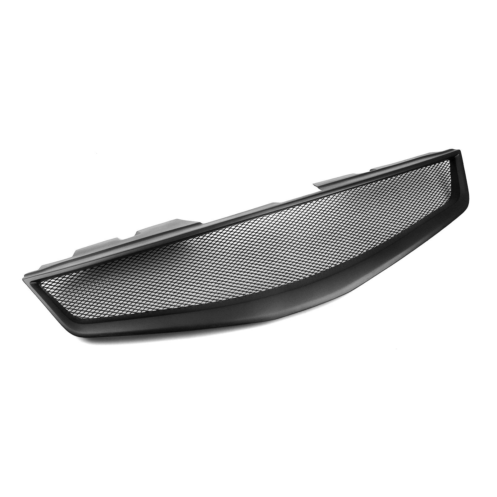 Racing Grill Front Grille For Nissan Sentra 2.0/ 2.0 S/2.0 SL 2010-2012 Real Carbon Fiber/Fiberglass Upper Bumper Hood Mesh Grid