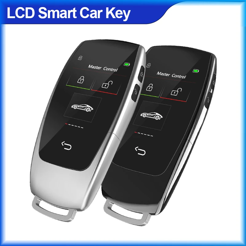 Smart Remote Car Key CF799 All in One Keyless Entry Auto Lock Unlock LCD Screen Digital LED Display Vehicle Keys