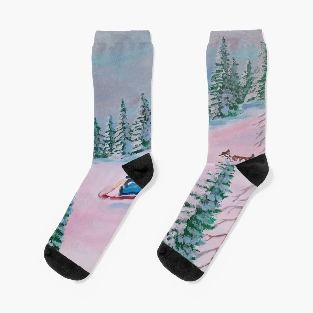 Racing the Sun Socks FASHION kawaii kids Socks Male Women's