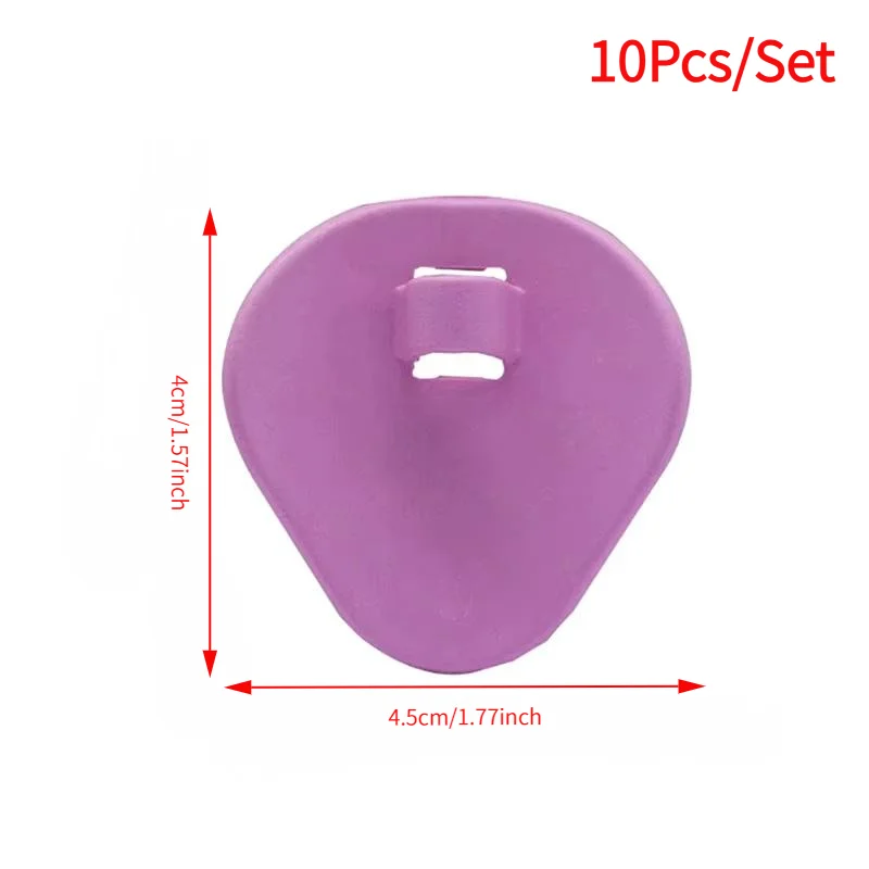 10Pcs Autoclavable Dental Suction Tube Holder Oral Care Tools Saliva Ejector HVE Tube Positioner.