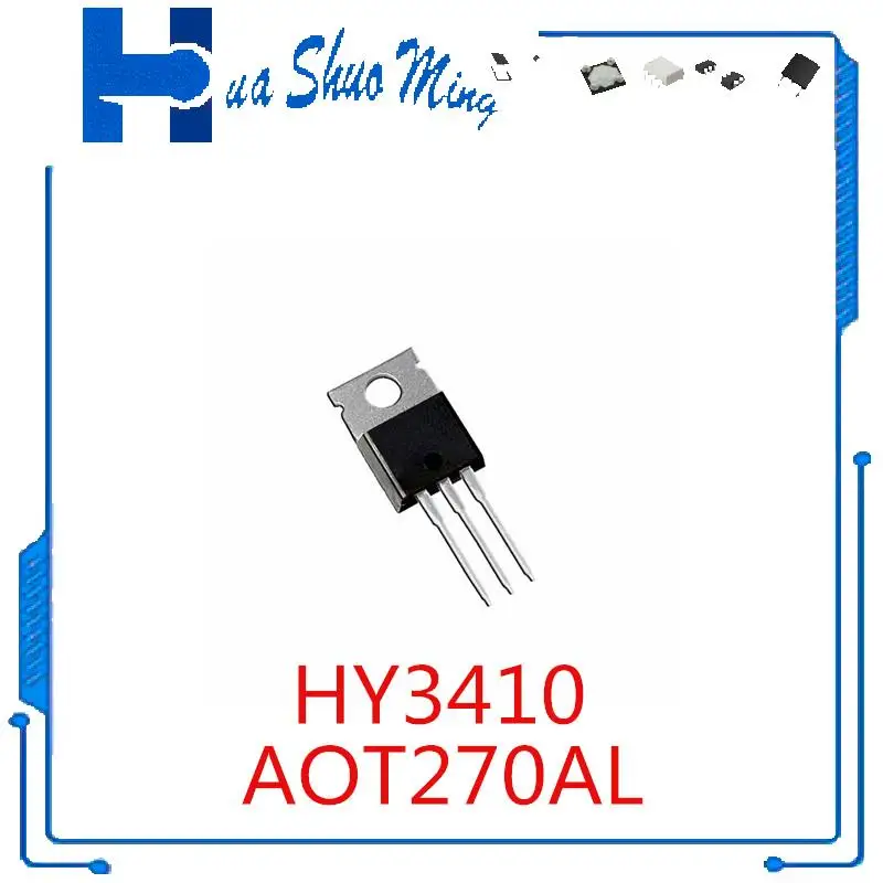 10Pcs/Lot  AOT270AL AOT270A N140A  HY3410 HY3410P TO-220