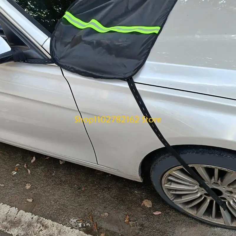

547B Car Reversible Windscreen Cover Windshield Waterproof Snow IceFrost Sun Shade
