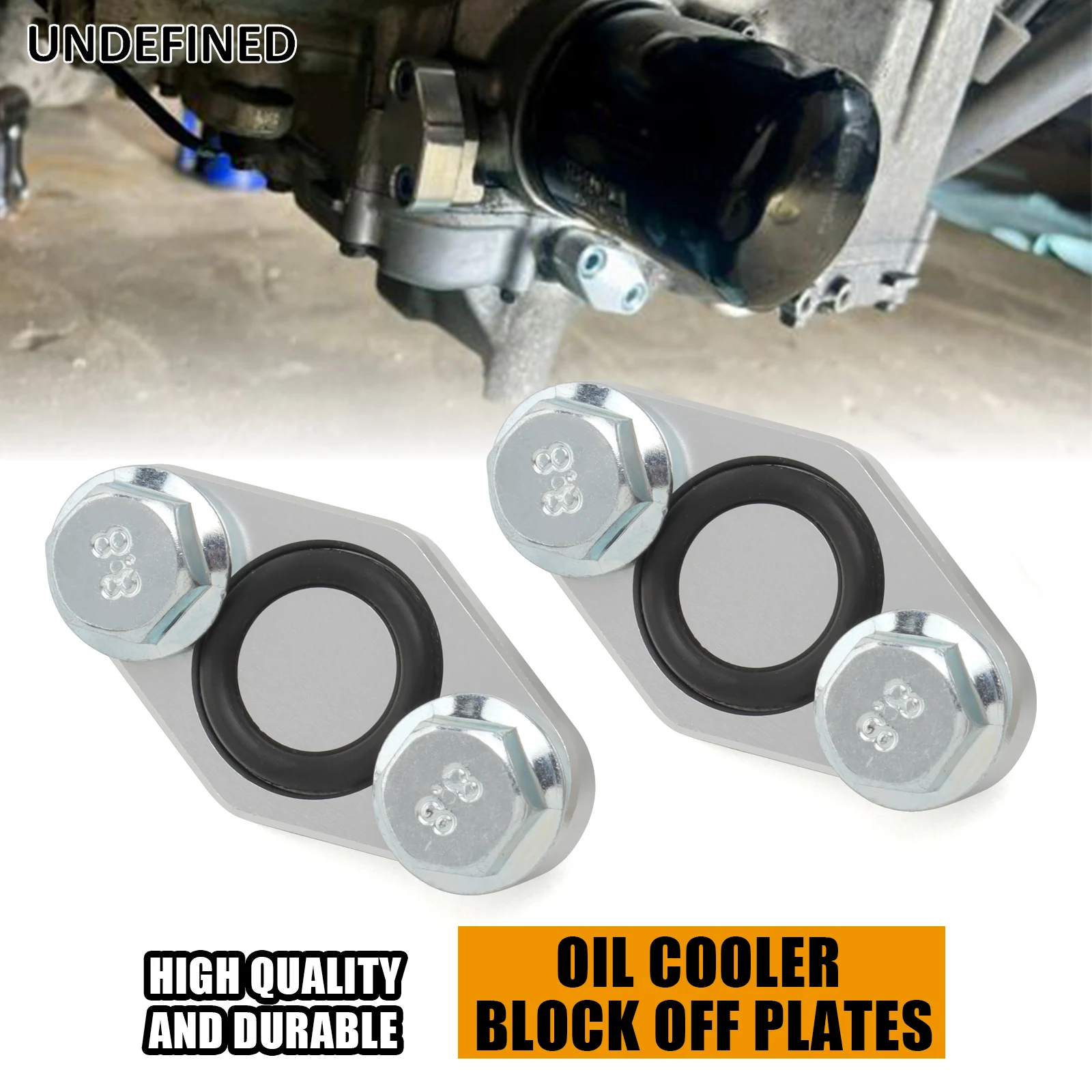 Motorrad-Aluminium-Ölkühler-Abdeckplatten mit Dichtungen und Schrauben für Suzuki Hayabusa GSX1300R 1999-2020