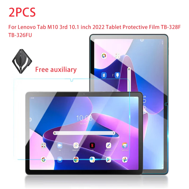 

Защитная пленка из закаленного HD стекла, 2 шт., для Lenovo Tab M10, 3-го поколения, 10,1 дюйма, 2022, защитная пленка для планшета TB-328F TB-326FU