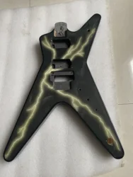 Special Shape Electric Guitar Body, Unfinished Basswood, exp Style, Semi-finished Blank Guitar Barrel, essencial Color, Stock