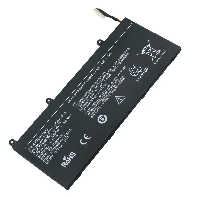 .。for RedMibook 14 II N15B02W TM1705 TM1801 XMA2001 Battery.。