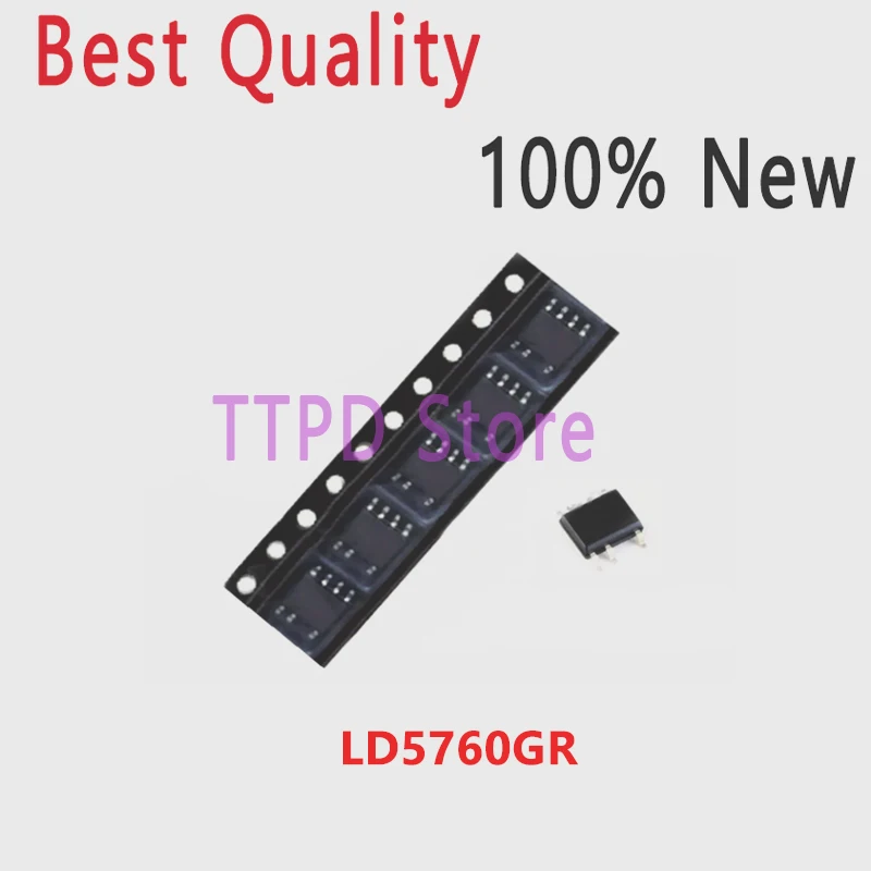 (5 unidades) 100% novo chipset LD5760GR LD5760 Sop-7 de alta qualidade