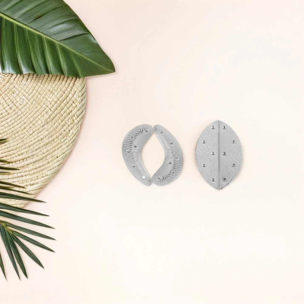 4pcs 2 Pairs Iron Glue Horse Sole Piece Repair Taps Sheets Pad for Shoes Boot Heel Metal Durable Support Protection Versatility