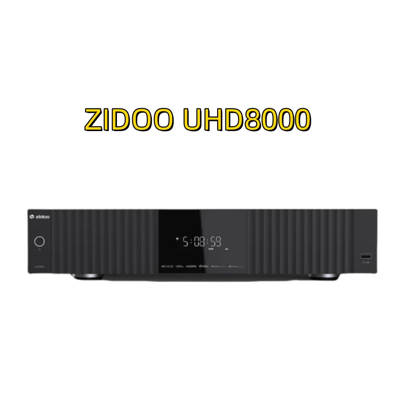 ZIDOO UHD8000 Blu ray Player 8K UHD Dolby Vision Hard Disk Player HIFI Decoder