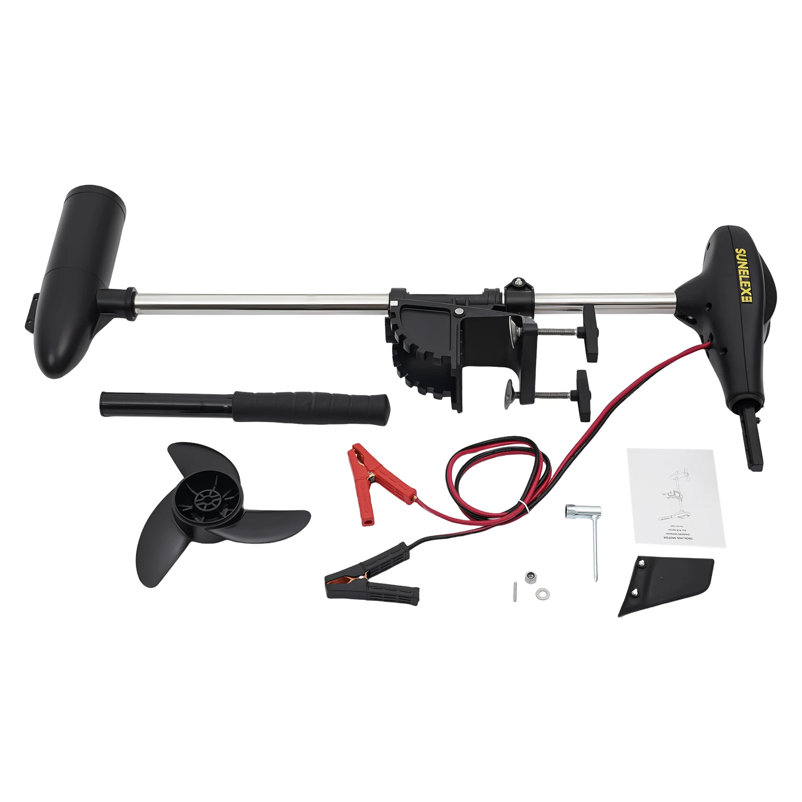 12V 40-Pfund Elektrischer Außenbordmotor, Segel-Außenbordmotor mit Einstellbaren Gängen für Boote – Detail 11