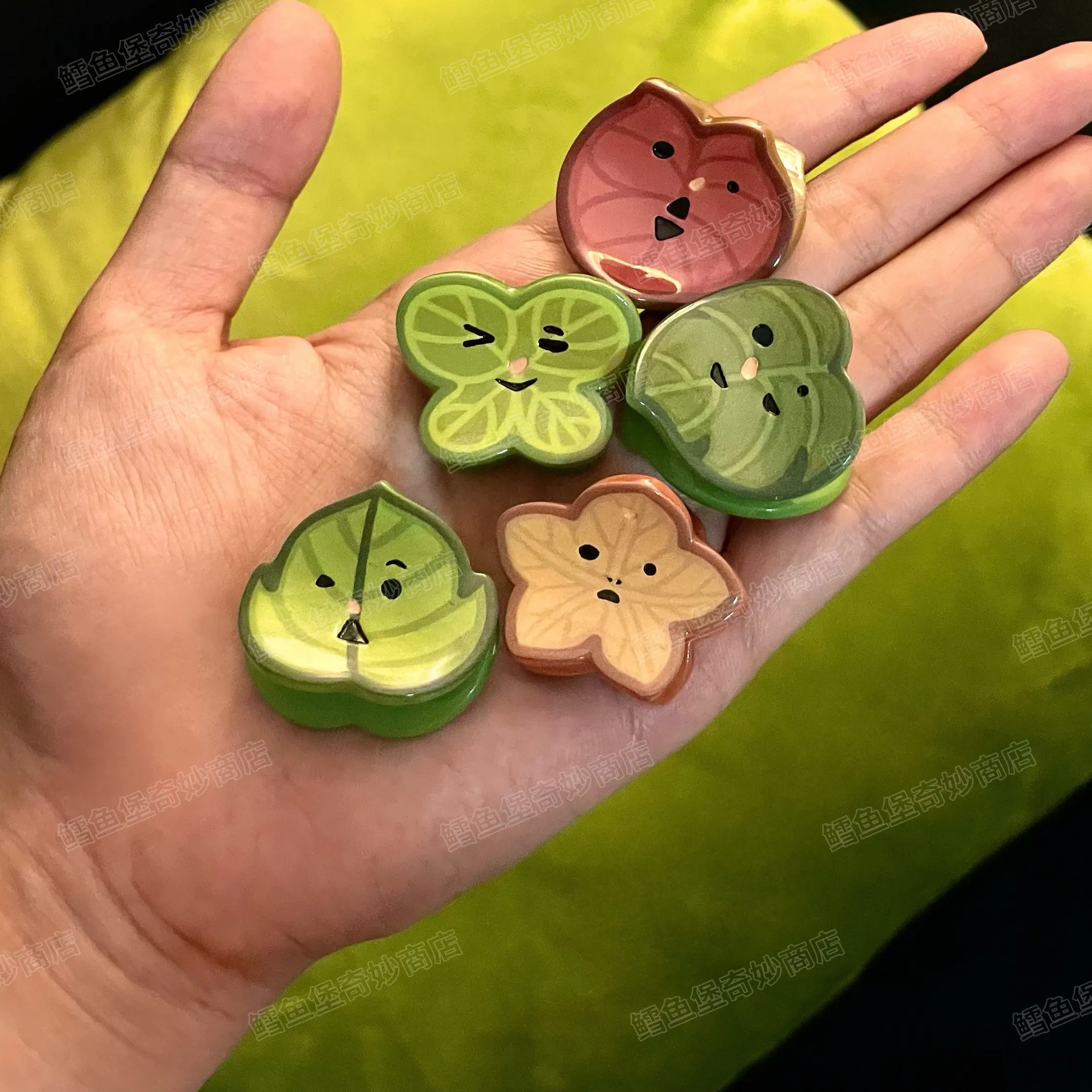 Заколки для волос Korok Leaf - милые маленькие аксессуары для волос, вдохновленные игрой Breath, для женщин и девочек, коллекционный подарок