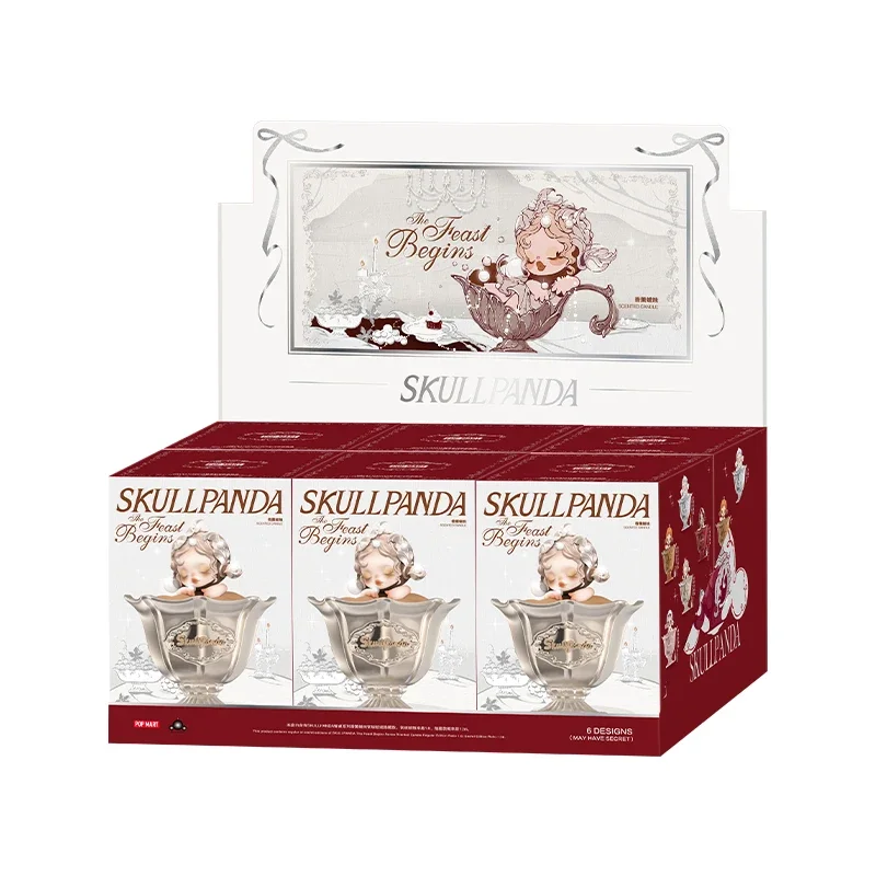 POP MART SKULLPANDA The Feast Begins Series Scented Candle Blind