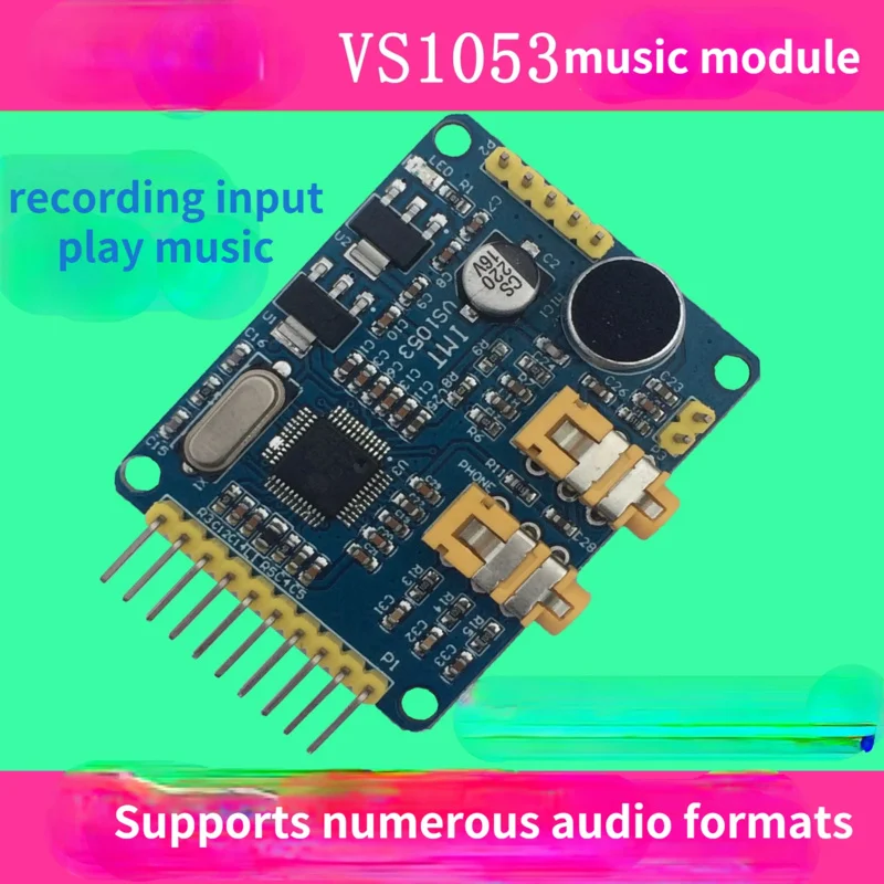 VS1053 Music Player Module Audio Decoding STM32 Development Board Accessories