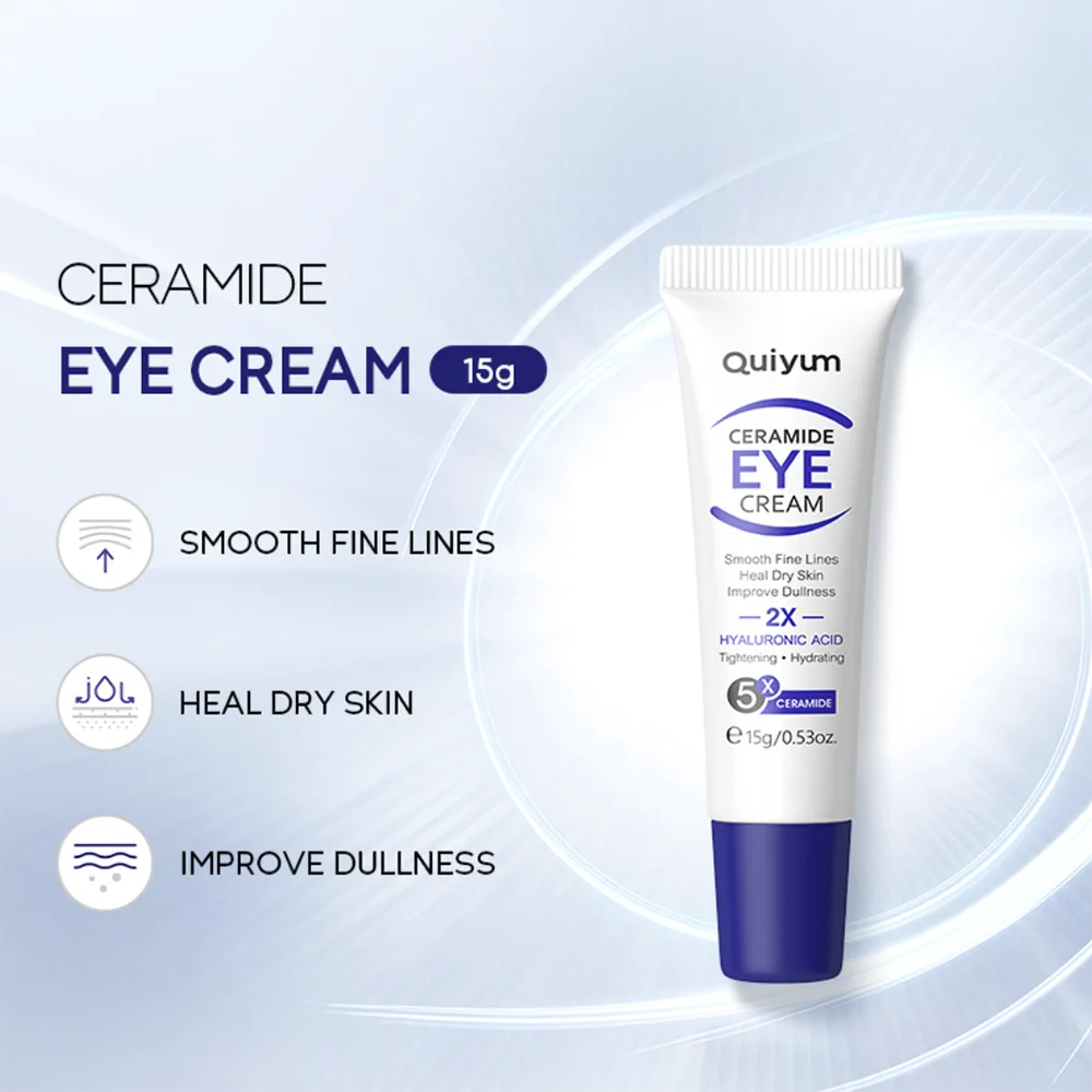 Hyaluronic Acid Instant Firm Eye Cream Dark Circles Wrinkle Remover Crema Corrector De Ojeras Anti Aging Cernes Sous Les Yeux