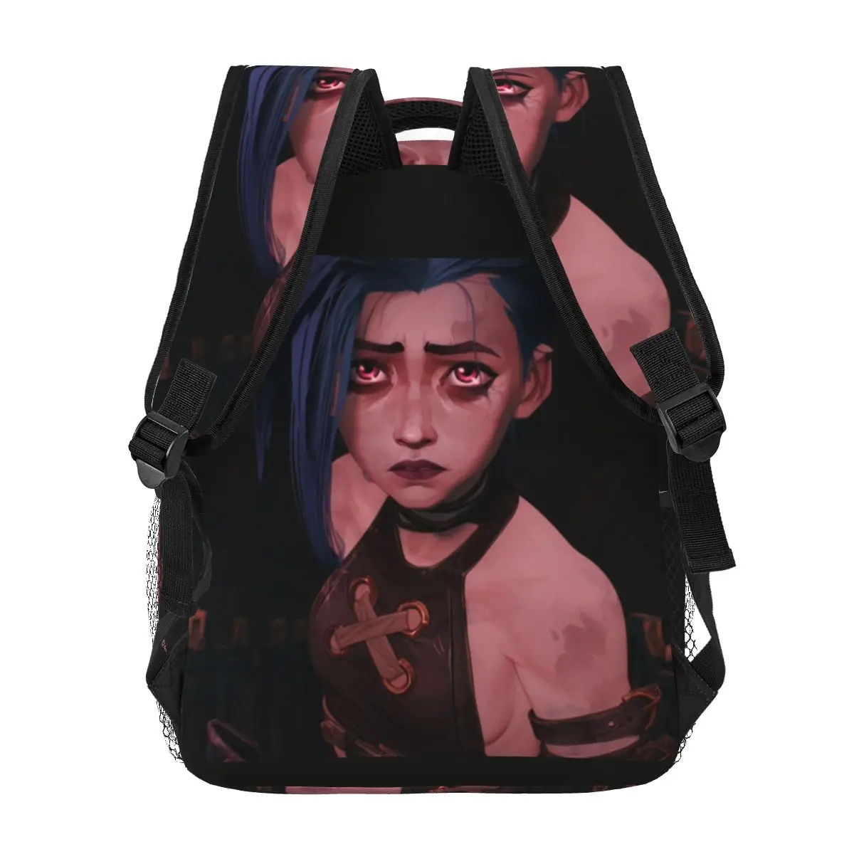 Jinx de arcano mochila venda quente mochila grande capacidade crianças bookbag saco de escola sacos de ombro para homens