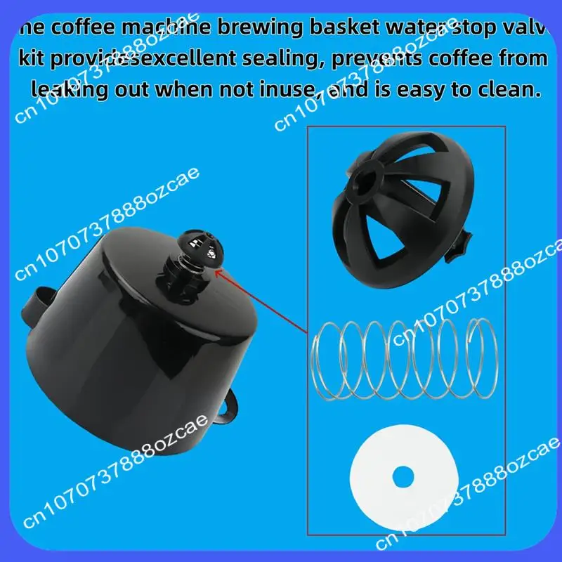 A26P 커피 머신 양조 바구니 바닥 스프링 장착 스토퍼 키트는 블랙 데커 커피 메이커 양조 바구니에 적합합니다.