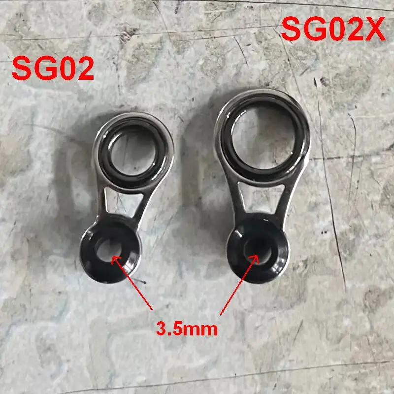 SG02 SG02X Extra Large Line Hole SM Rings Casting Rock Fishing Rod Refit Top Line Side Guide Ring or Side Line Guides