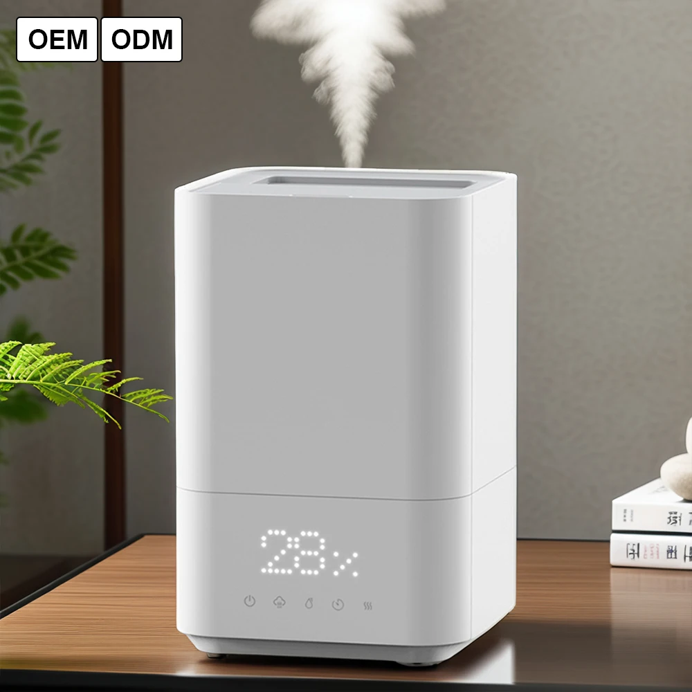 

RUNAL 100 Degree Heating 5L Aromatherapy Cool & Warm Mist H930 Smart Ultrasonic Humidifier with 1 Year Warranty for Home