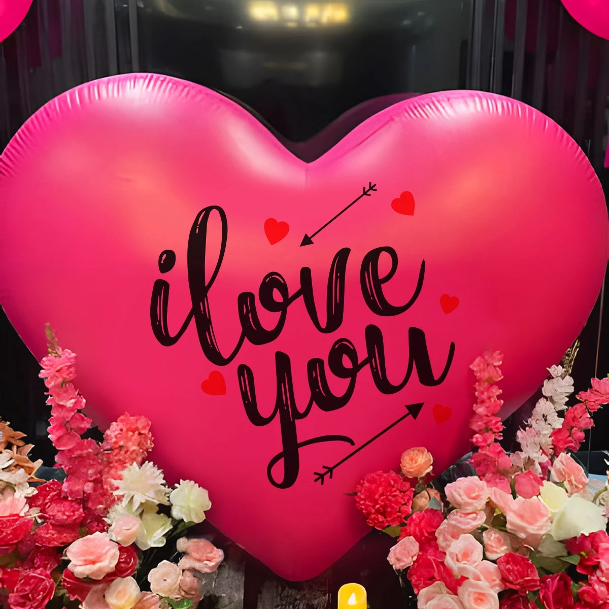 

Red Heart Foil Balloons DIY I Love You Wedding Valentines Day Decor Anniversary Birthday Party Decorations Love Balloon