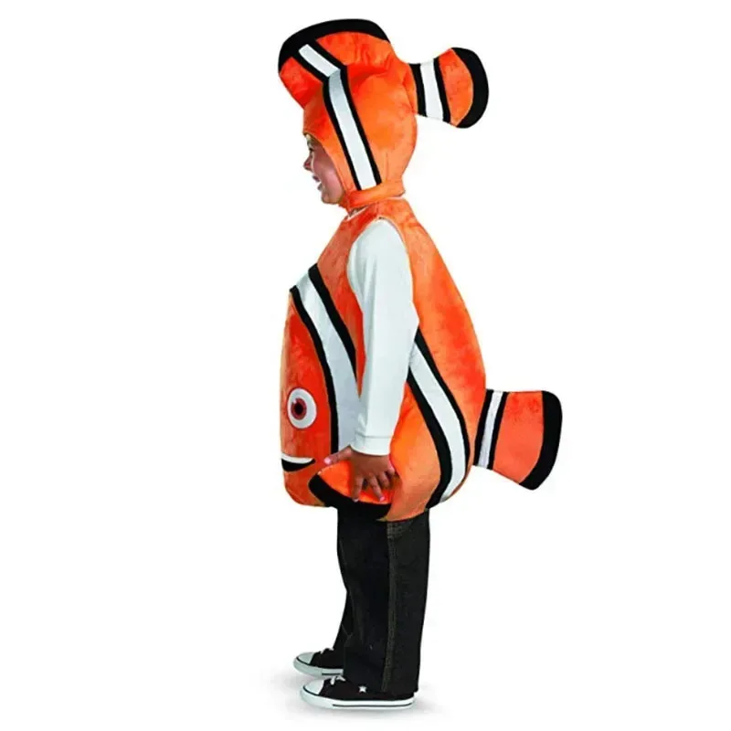 Z New Baby Kids Children Clown Fish Nemo Costumes From Pixar Cartoon Movie Finding Nemo Christmas Halloween Party Cosplay Costum