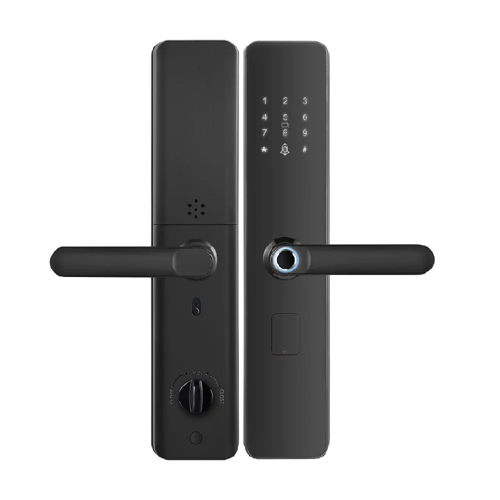 6068 Smart Lock per porta in legno d'acciaio con chiave in alluminio Digital Cerraduras Inteligentes APP Ttclock per uso domestico Promozione di grandi vendite